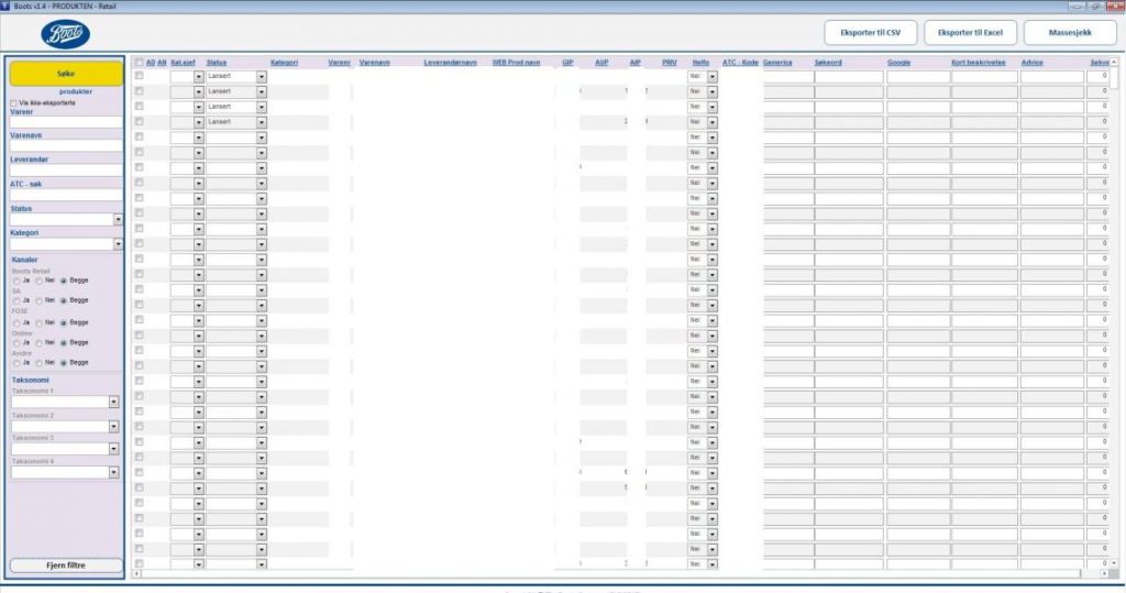 Test-system for Veidekke